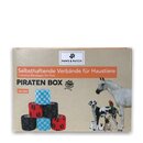 Selbsthaftende Verbände für Haustiere- 6er Set Piraten Box